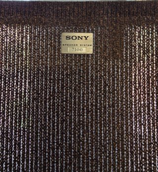 Altavoces Vintage Sony SS7100
