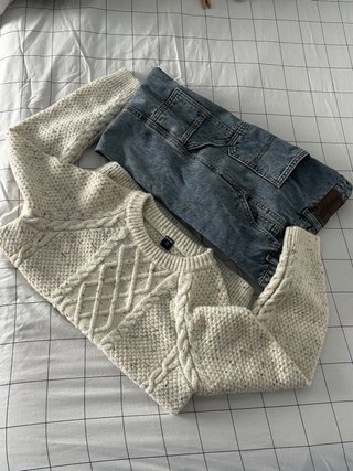 Conjunto 10 años: Vaquero y Jersey
