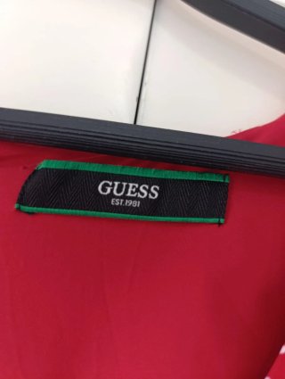 Vestido Guess Estampado Lunares Talla S