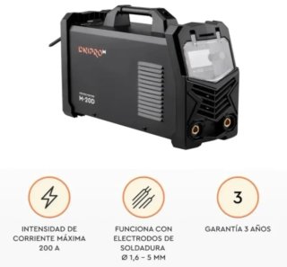 Soldador Inverter DniproM Profesional 7000W 200A