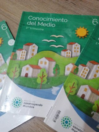Libros conocimiento del medio  6 primaria