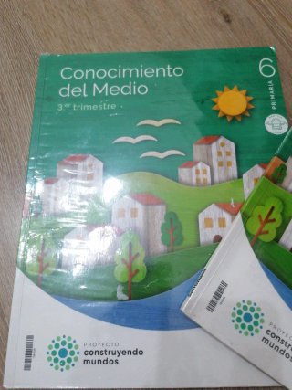 Libros conocimiento del medio  6 primaria