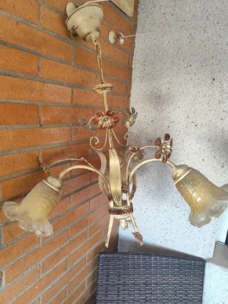 Lámpara de techo vintage  en Sanlúcar o Sevilla