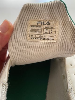 Zapatillas Fila Crosscourt 2 Blancas y Verdes