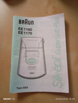 Braun Silk-épil EE1160/EE1170 Depiladora