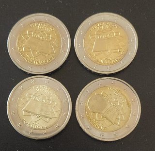 Monedas 2€ 2007 Tratado Roma Sin Circular