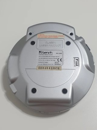 Reproductor CD MP3 Portátil Bench