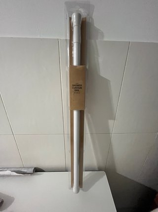 Barra Cortina Baño Extensible Sin Taladro