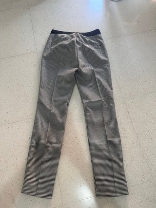 Pantalón estampado pata de gallo