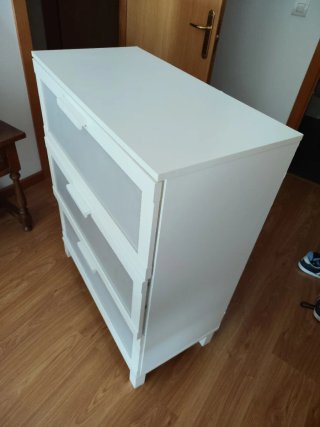 Cómoda Cajonera Ikea Blanca