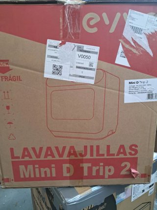 EVVO Lavavajillas Compacto Pequeño