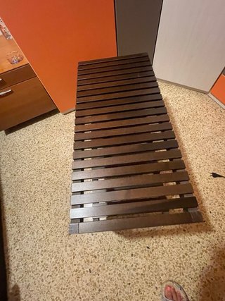 Banco de madera nogal