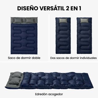 Saco Dormir Doble Queen Adultos
