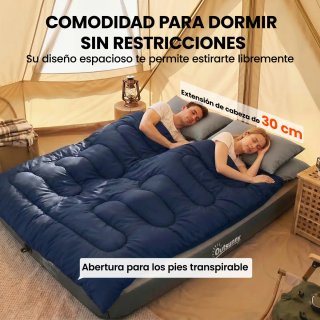 Saco Dormir Doble Queen Adultos
