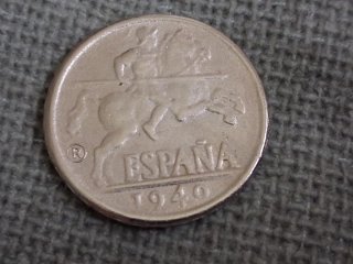 10 céntimos España 1940