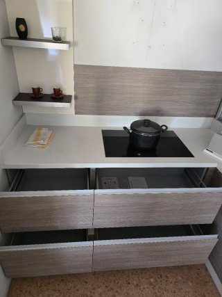 Cocina completa L de exposición
