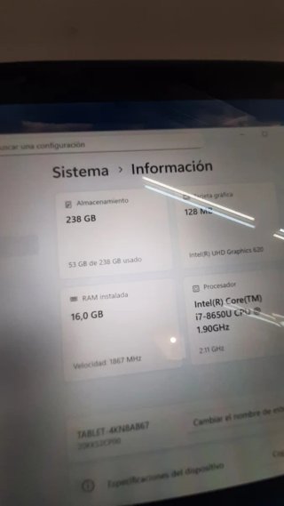 Lenovo Thinkpad x1 Tablet Gen3 Tastiera non funziona i7