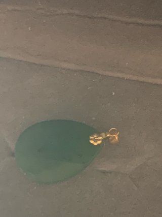 Colgante Oro 18k Jade Natural