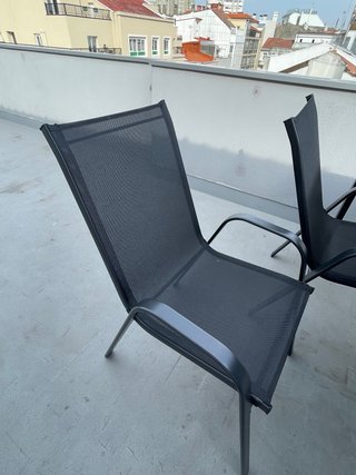 Mesa y 4 Sillas de Exterior