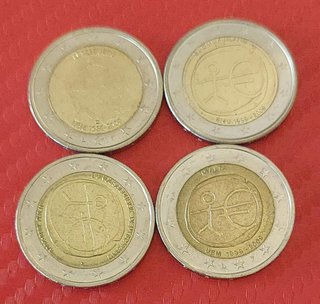 Monedas 2€ 10 Aniversario UEM Sin Circular