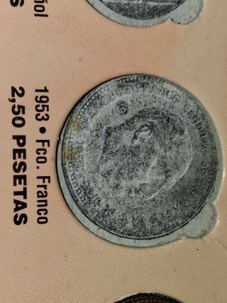 2,50 Pesetas 1953