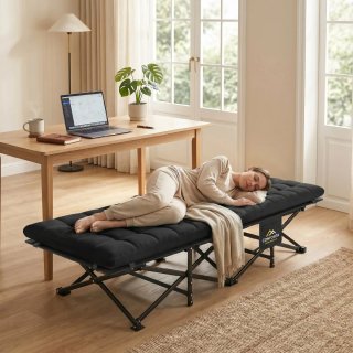 Cama Camping Plegable con Colchón