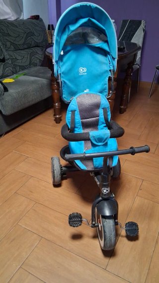 Triciclo infantil azul Kinderkraft