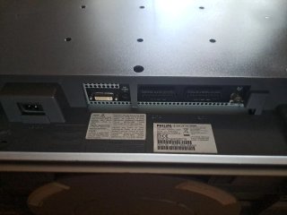 Televisor Philips 24 Plata y Negro
