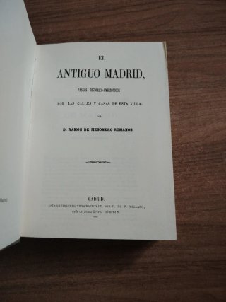 El antiguo Madrid