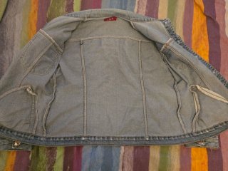 Cazadora vaquera clásica L&X azul