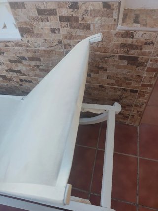 Hamaca blanca exterior