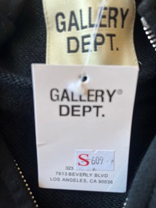 Sudadera Gallery Dept negra