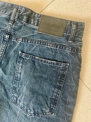 Pull&Bear Vaqueros Cortos Hombre Azules talla 40