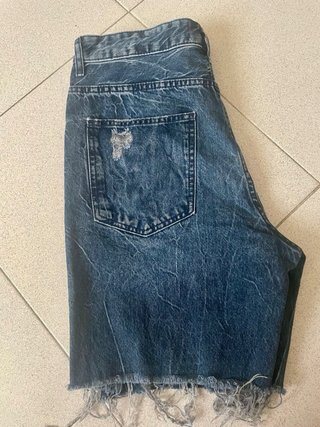 Pull&Bear Vaqueros Cortos Hombre Azules talla 40