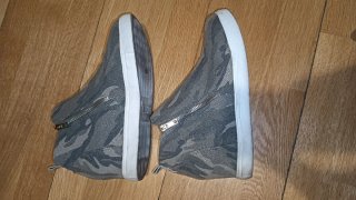 Botines estilo sneaker Primark camuflaje