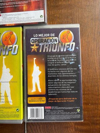 Lote 3 VHS Operación Triunfo
