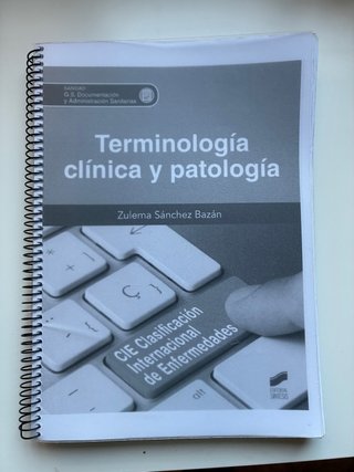 Libro Terminología Clínica y Patológica.