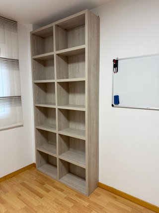 Librería 114x238x29 y Pizarra Blanca
