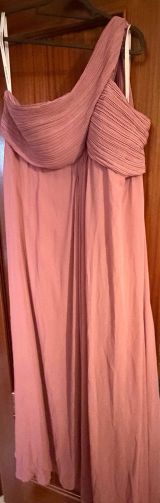 Vestido largo rosa para bodas