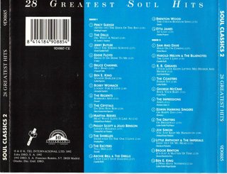 2CD. Various Artists . Soul Classics 2.