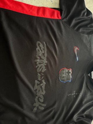 Camiseta FC Barcelona x Travis Scott Negra
