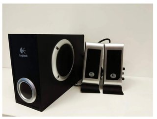 Logitech S200 Altavoces 2.1 Negro/Plata