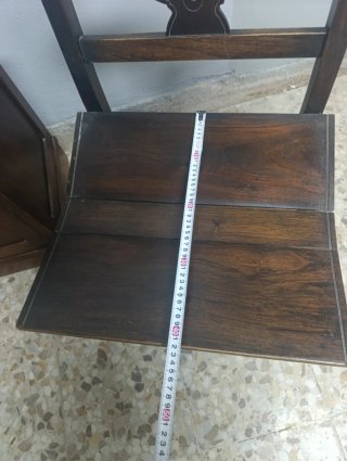 Conjunto 2 Sillas Madera Vintage