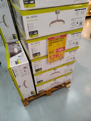 Ventilador Techo LED Silencioso
