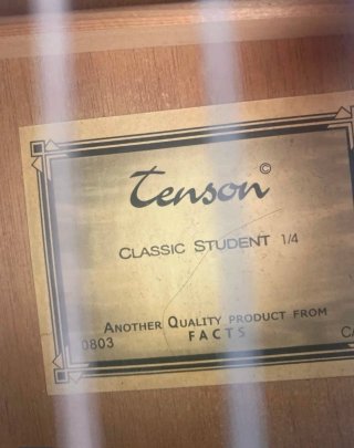 Guitarra Clásica Tenson Estudiante