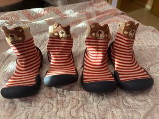 Zapatos calcetín primeros pasos oso (22 y 23numero