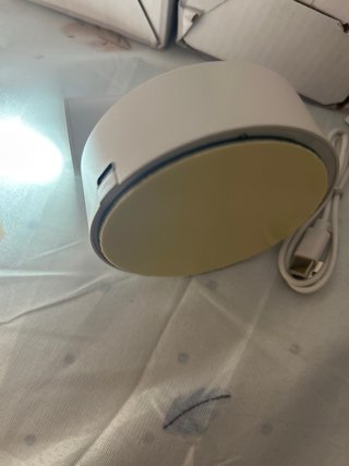 Aplique de pared LED táctil blanco