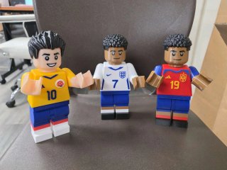 Figuras Lego 22cm Mundial 2026
