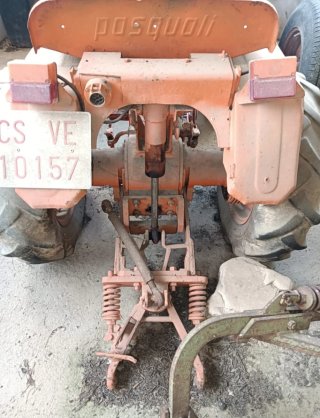Tractor Pascuali Naranja/Verde