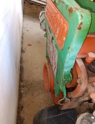 Tractor Pascuali Naranja/Verde